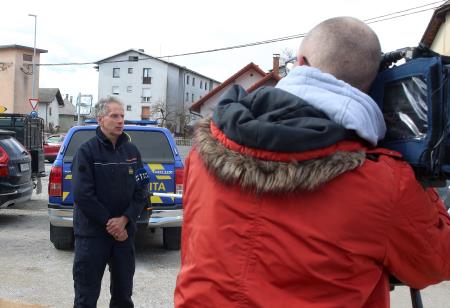 Množično testiranje za zaposlene v gospodarstvu GD Cerknica. Curk 01 FOTO LJUBO VUKELIČ
